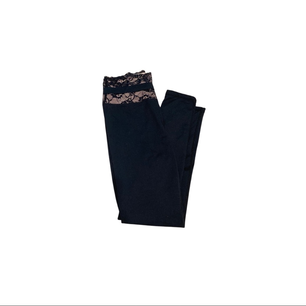 Fabletics - lace waistband full-length leggings